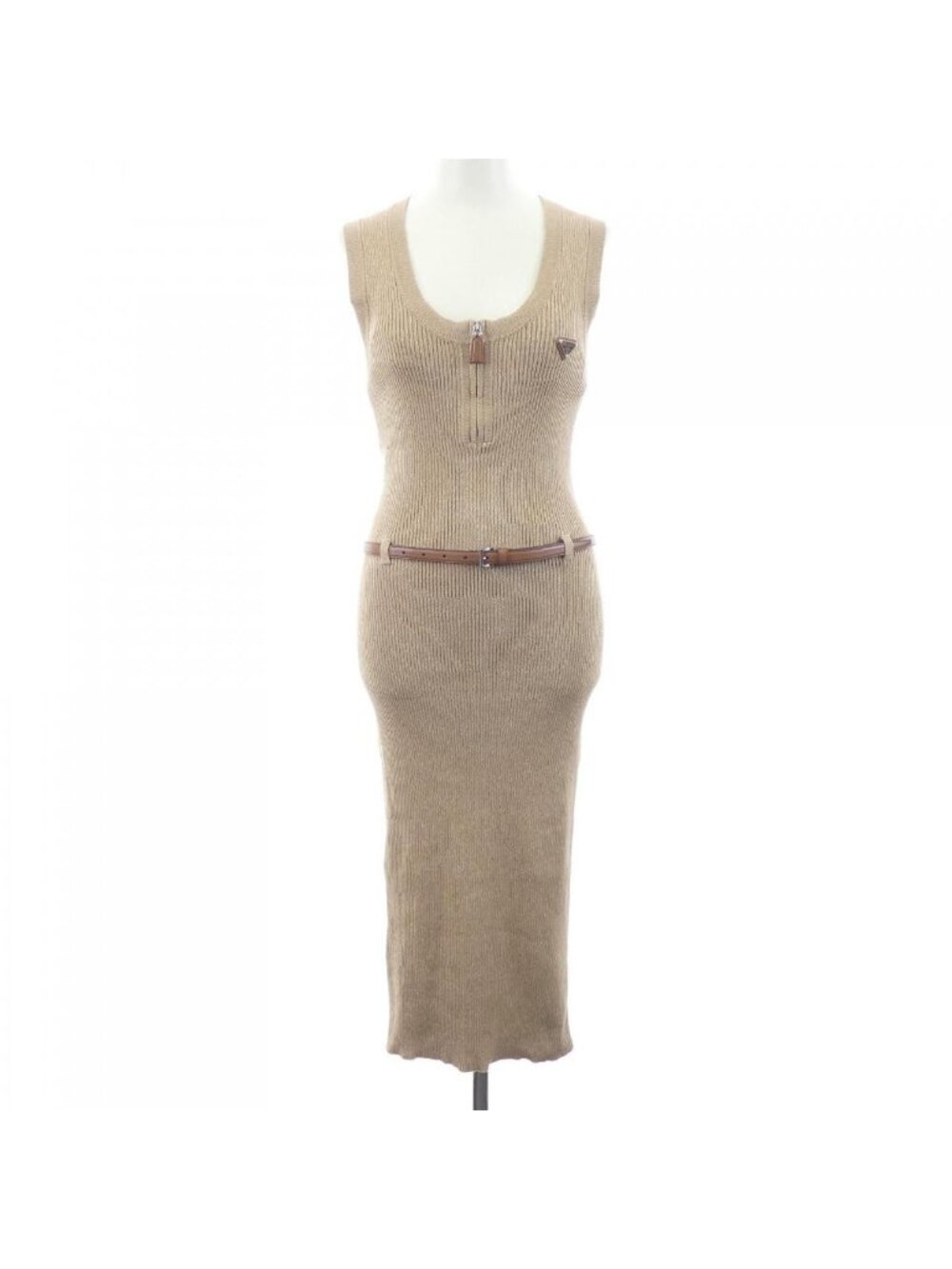 Prada Triangle Logo Dress